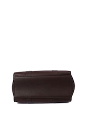 Mulberry Red Small Zipped Bayswater Calfskin Leather Handbag - Image 4 of 6