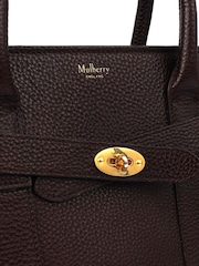 Mulberry Red Small Zipped Bayswater Calfskin Leather Handbag - Image 5 of 6