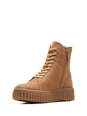 Clarks Natural Leather Torhill Rise Boots - Image 4 of 7