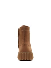 Clarks Natural Leather Torhill Rise Boots - Image 6 of 7