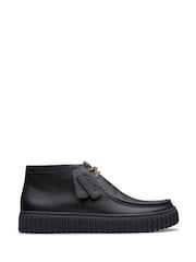 Черный/хром - Clarks Замшевые ботинки Torhill Hi - Изображение 1 из 7