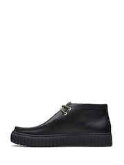 Черный/хром - Clarks Замшевые ботинки Torhill Hi - Изображение 2 из 7