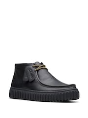 Черный/хром - Clarks Замшевые ботинки Torhill Hi - Изображение 3 из 7