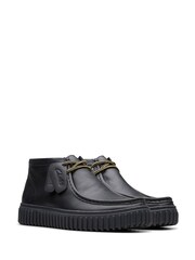 Черный/хром - Clarks Замшевые ботинки Torhill Hi - Изображение 4 из 7