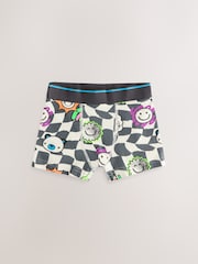 Multicolour Checkerboard Pattern Trunks 5 Pack (1.5-16yrs) - Image 3 of 9