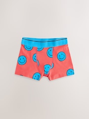 Multicolour Checkerboard Pattern Trunks 5 Pack (1.5-16yrs) - Image 4 of 9