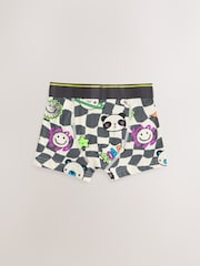 Multicolour Checkerboard Pattern Trunks 5 Pack (1.5-16yrs) - Image 7 of 9