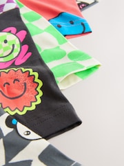 Multicolour Checkerboard Pattern Trunks 5 Pack (1.5-16yrs) - Image 9 of 9
