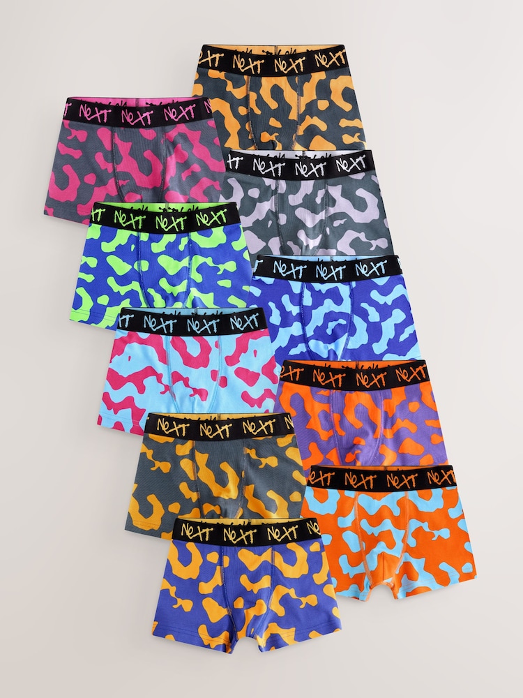 Hell, Camouflage - Boxershorts im 10er-Pack (2–16 J.) - Bild 1 von 14