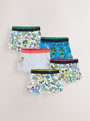 Graffiti Doodle Boxers Trunks 5 Pack (1.5-16yrs) - Image 1 of 9