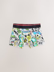 Graffiti Doodle Boxers Trunks 5 Pack (1.5-16yrs) - Image 5 of 9