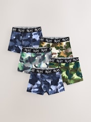 Camouflage, Print - Boxershorts im 5er-Pack (2–16 J.) - Bild 1 von 9