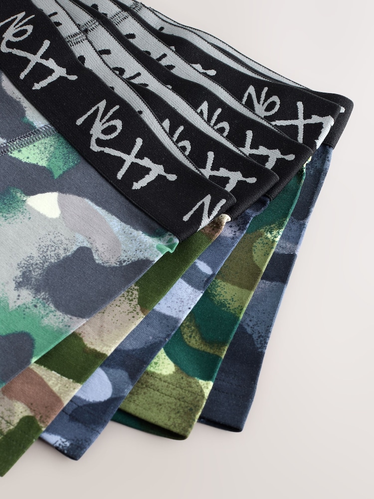 Camouflage, Print - Boxershorts im 5er-Pack (2–16 J.) - Bild 9 von 9