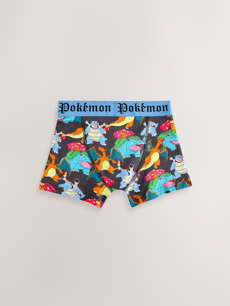 Multi Pokemon Trunks 3 Pack (5-12yrs) - Image 1 of 9 Multi Pokemon Trunks 3 Pack (5-12yrs) - Image 1 of 9