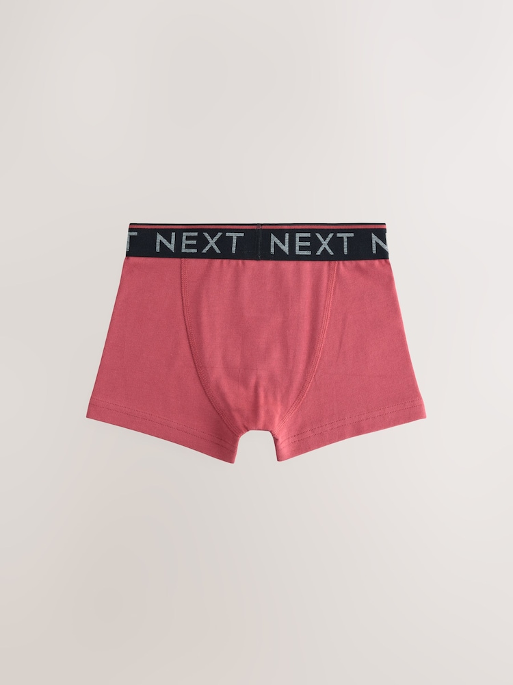 Autumnal Multi with Black Waistband Trunks 7 Pack (2-16yrs) - Image 2 of 11