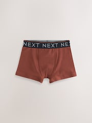 Autumnal Multi with Black Waistband Trunks 7 Pack (2-16yrs) - Image 6 of 11
