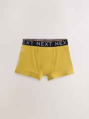 Autumnal Multi with Black Waistband Trunks 7 Pack (2-16yrs) - Image 7 of 11