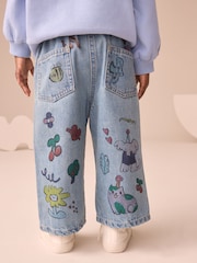 Denim Character Printed Jeans (3mths-7yrs) - Image 3 of 8