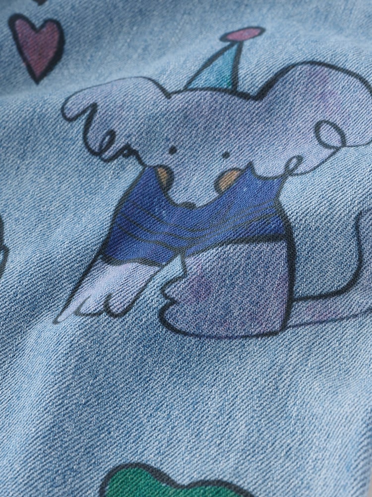 Denim Character Printed Jeans (3mths-7yrs) - Image 8 of 8