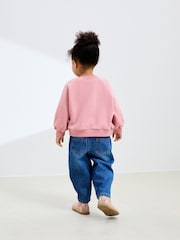 Mid Blue Denim Barrel Jeans (3mths-7yrs) - Image 3 of 8