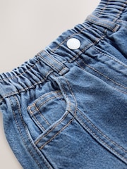 Mid Blue Denim Barrel Jeans (3mths-7yrs) - Image 7 of 8
