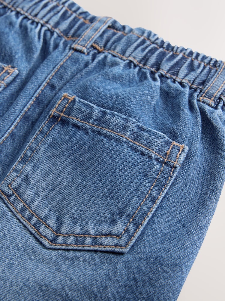 Mid Blue Denim Barrel Jeans (3mths-7yrs) - Image 8 of 8