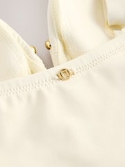 Ecru Cream Utrim Tummy Control Plunge Swimsuit - Image 3 of 4