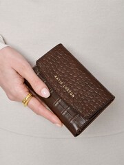 Katie Loxton Brown Marni Faux Croc Purse - Image 1 of 1