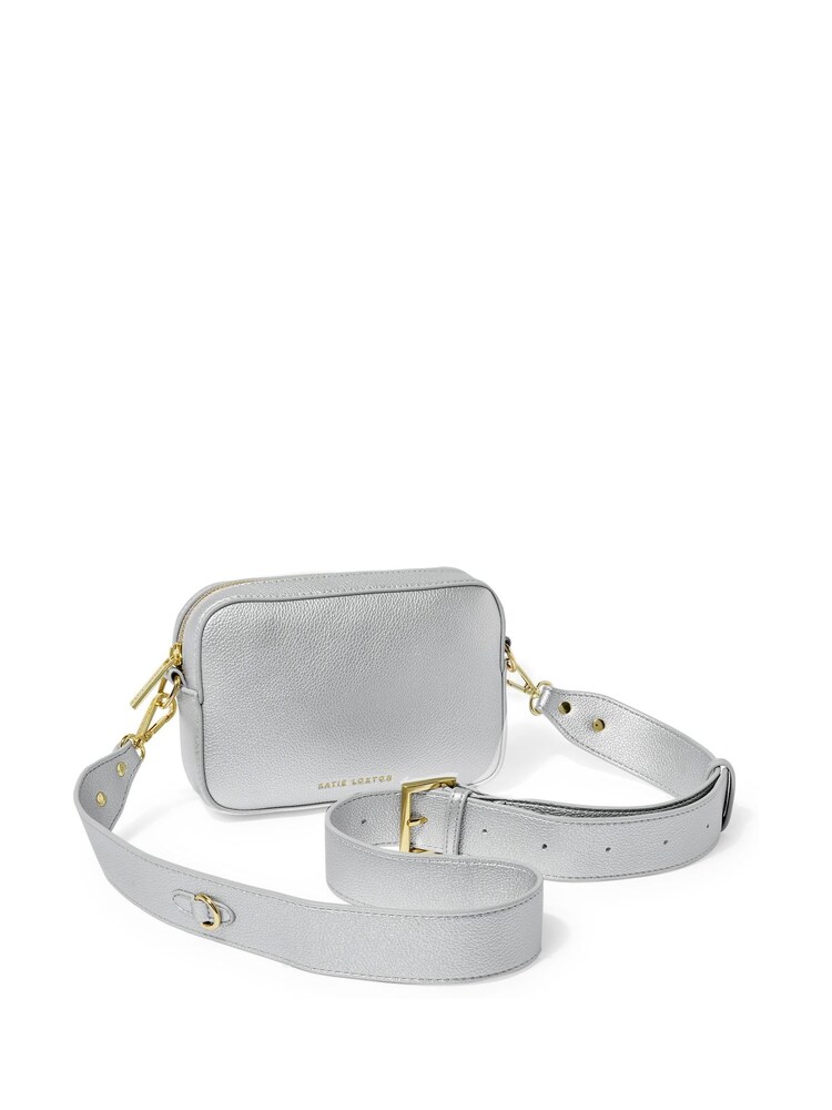 Katie Loxton Silver Zana Mini Cross-Body Bag - Image 2 of 4