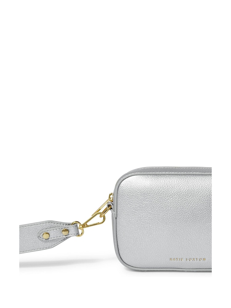 Katie Loxton Silver Zana Mini Cross-Body Bag - Image 4 of 4
