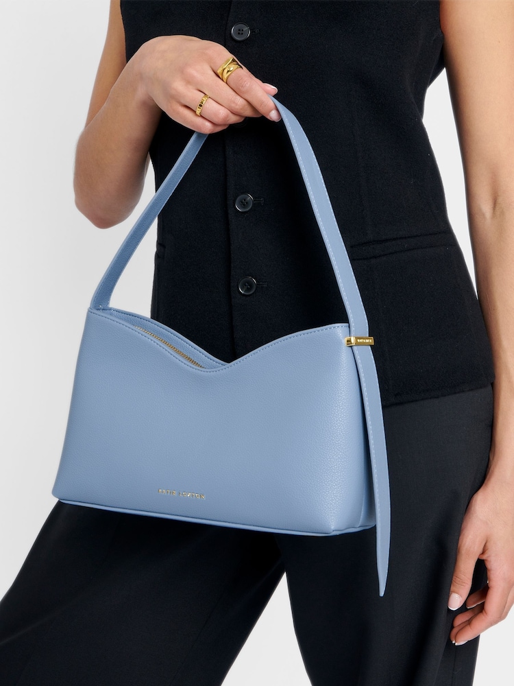 Katie Loxton Blue Camille Small Shoulder Bag - Image 4 of 4