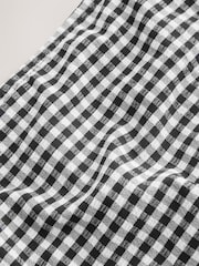 Black/White Gingham Brazilian High Leg Bikini Bottoms - Image 3 of 3