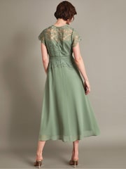 Кружевное платье миди Monsoon Monica - Изображение 3 из 5