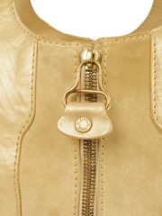 Jimmy Choo Gold Shoulder Bag - Image 5 of 6