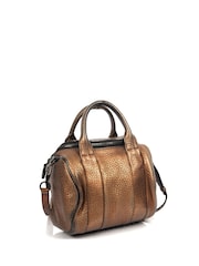 Alexander Wang Metallic Rocco Leather Handbag - Image 4 of 5