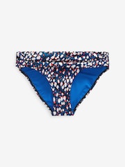 Blauschwarz - Mint Velvet Bauchformende Bikinihose - Bild 3 von 5
