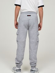 Zavetti Canada Junior Botticini Reflective Black Cargo Joggers - Image 2 of 8