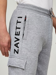 Zavetti Canada Junior Botticini Reflective Black Cargo Joggers - Image 7 of 8
