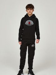 Preto - Moletom preto reflexivo Zavetti Canada Junior Botticini - Imagem 3 de 8