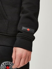 Preto - Moletom preto reflexivo Zavetti Canada Junior Botticini - Imagem 5 de 8