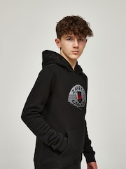 Preto - Moletom preto reflexivo Zavetti Canada Junior Botticini - Imagem 6 de 8