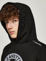 Preto - Moletom preto reflexivo Zavetti Canada Junior Botticini - Imagem 7 de 8