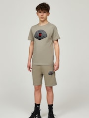 Zavetti Canada Junior Cream Botticini Reflective 100% Cotton T-Shirt - Image 3 of 6