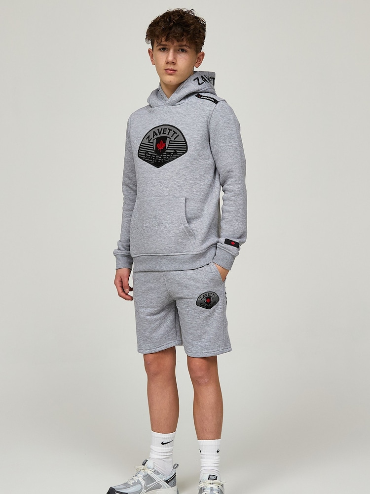 Zavetti Canada Junior Grey Botticini Reflective Shorts - Image 5 of 7