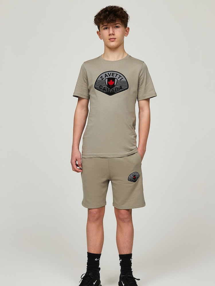 Zavetti Canada Grey Junior Botticini Reflective Shorts - Image 1 of 7
