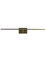 Searchlight Satin Brass Lucca LED Wall Light IP44 - Image 4 of 4
