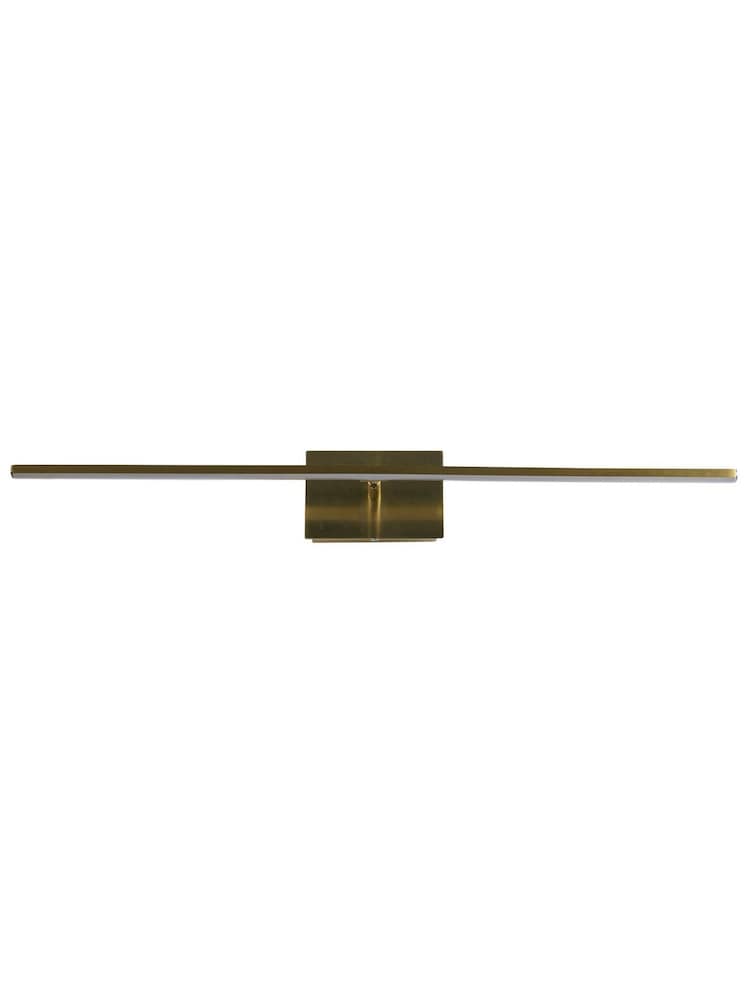 Searchlight Satin Brass Lucca LED Wall Light IP44 - Image 4 of 4