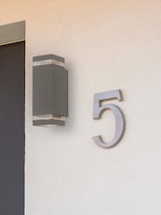 Searchlight Light Grey Montana Outdoor Wall Light - Image 1 of 4