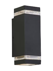 Searchlight Light Grey Montana Outdoor Wall Light - Image 2 of 4