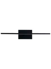 Searchlight Black Lucca LED Wall Light IP44 - Image 3 of 4